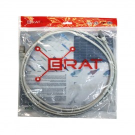 ERAT S/FTP CAT6A  0,50m 4x2x24# LS0H Patch Cord Gri