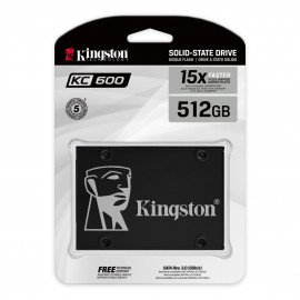 KINGSTON KC600 512GB 550MB-500MB/S 2.5" Sata 3 SSD