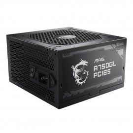 MSI MAG A750GL PCIE5 750W 80+ GOLD POWER SUPPLY
