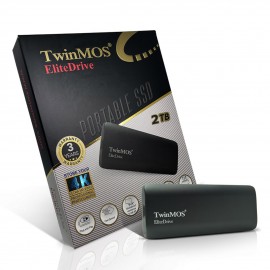 TwinMOS 2TB Dark Grey Taşınabilir External SSD USB 3.2/Type-C