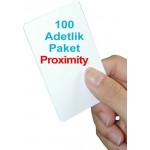 100 adet 1.Sınıf Proximity Kart (Seri numara baskılı )