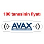 100 ADET OGS-HGS ETİKETİ