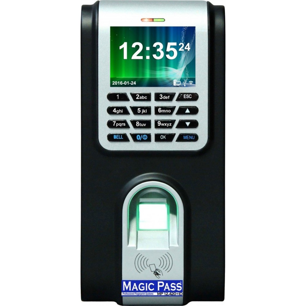 Magic Pass 12420 ID Parmak İzli ve Kartlı Geçiş Kontrol Cihazı