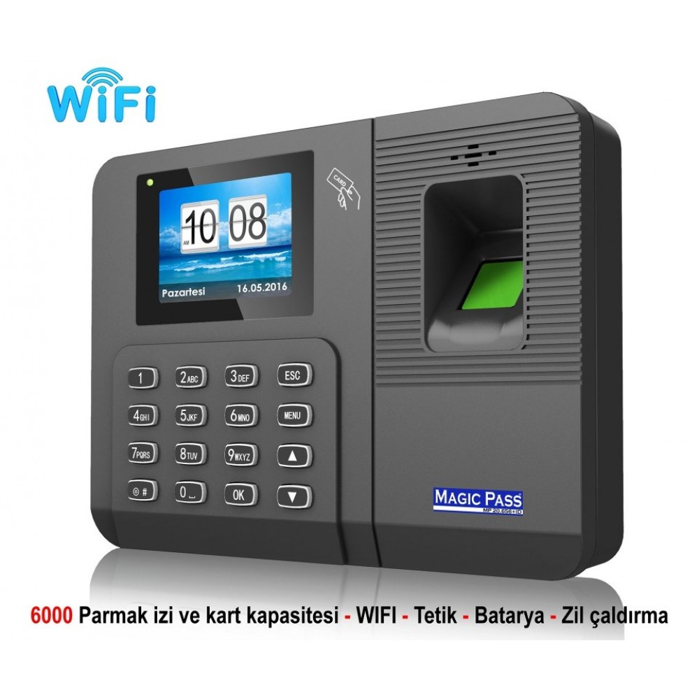 Magic Pass 20656 ID Parmak izi personel takip cihazı