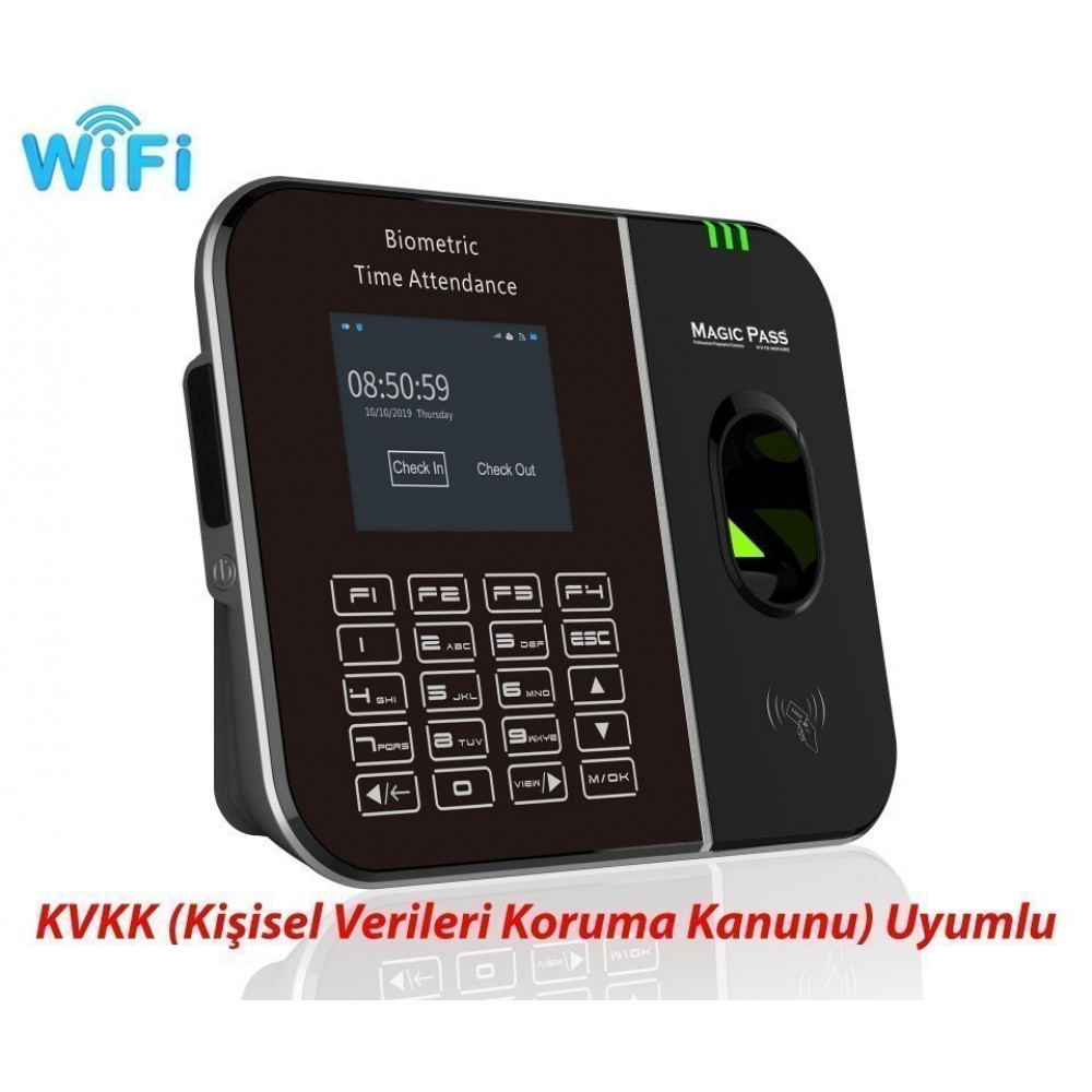 MAGIC PASS KV15 Parmak izi okuyucu KVKK uyumlu