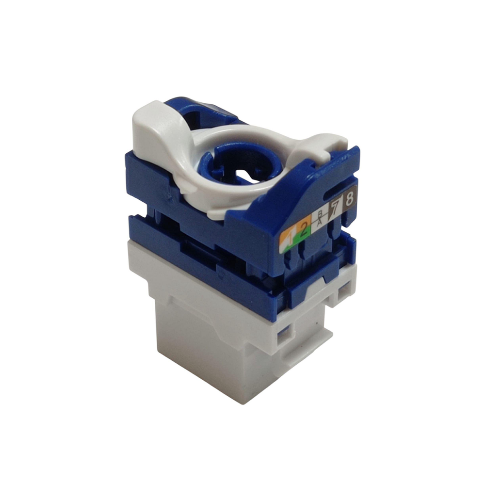 AGER CAT6 UTP Keystone Jack-utterfly Type Çevirmeli Aletsiz Kurulum