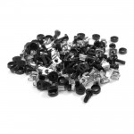 AGER M6 Kafes Somun Seti, 1 Set 20 ad, vida, somun, pul