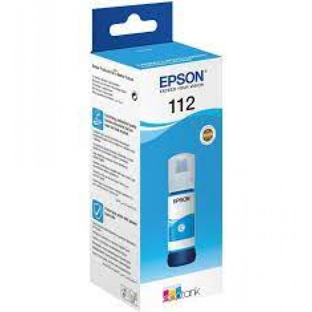 Epson T06C2 (112) Cyan Mavi Şişe Mürekkep