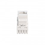 ERAT CAT6 UTP Keystone Jack 180 derece Unshielded Toz Kapaklı 