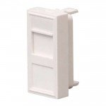 ERAT Fransız Tipi 45x45 EFC Face Plate Beyaz 1 Portlu Sıva Altı