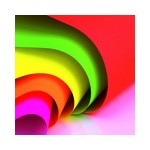 Floresan Renkli Etiket