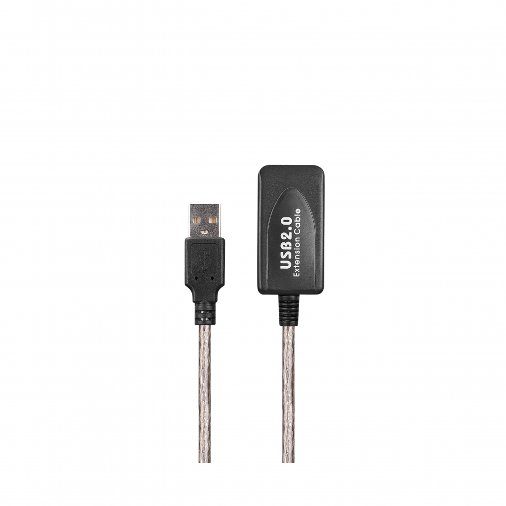 S-LINK SL-UE140 USB2.0 20m Şeffaf Uzatma Kablo
