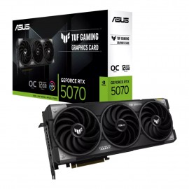 12 GB ASUS TUF-RTX5070-O12G-GAMING RTX 5070 GDDR7 192bit OC 2xHDMI 3xDP ARGB