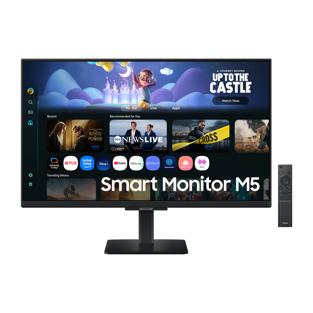 27" SAMSUNG M5 Smart 4ms 60Hz WiFi, HDMI, Kumandalı Akıılı Monitör