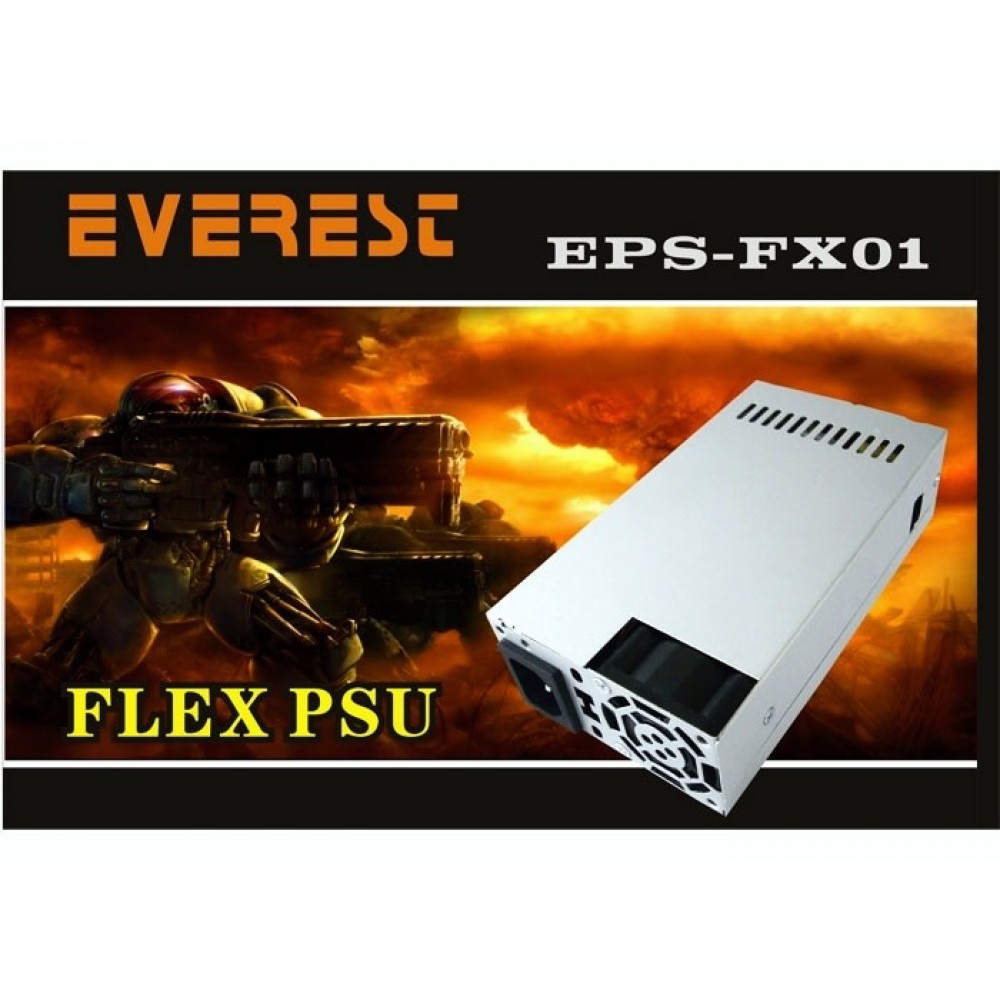 EVEREST EPS-FX01 SLIM 250W 4cm Fan 2 SATA 2 IDE Flex Power Supply