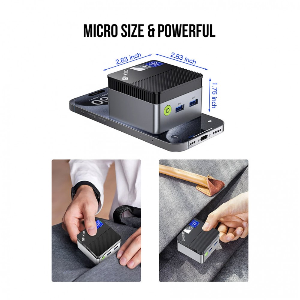 GMKTec G5-256 Intel N97 12 GB RAM 256 GB SSD W11P