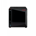 ASUSTOR AS5404T Intel N5105, 4 Yuvalı, 4GB DDR4(8GB Ram Desteği), M.2 x4, 2.5GbE