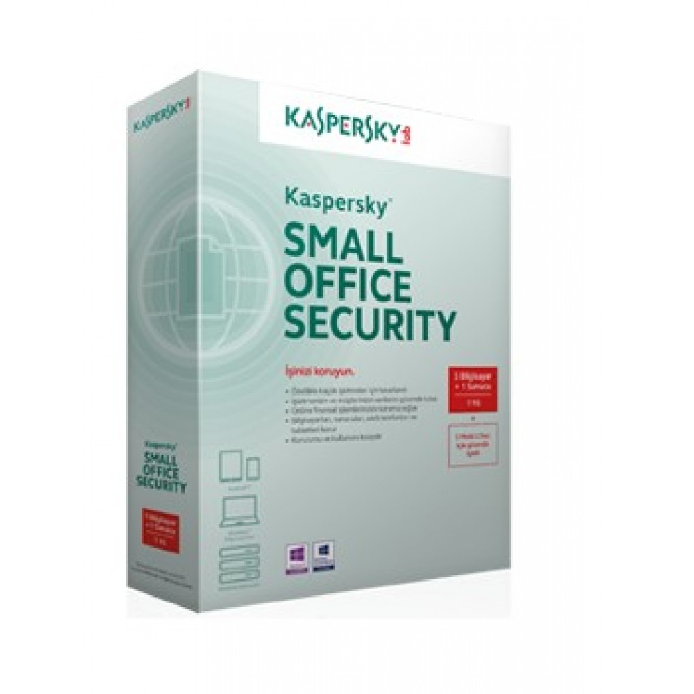 5060037892028 / KASPERSKY Small Office 1 Yıl 1 server,5 kull.5 mobil cihaz