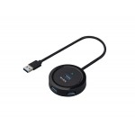 S-LINK Swapp SW-U300 4 Port USB3.0 Siyah USB Çoklayıcı Hub