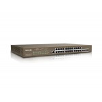 TENDA TEG5328P-24-410W 24GE PoE Port (370W), 4xSFP L3 Yönetilebilir Switch