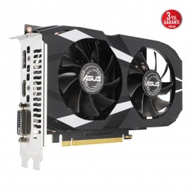 6 GB ASUS DUAL-RTX3050-O6G RTX 3050 GDDR6 96bit 1537MHz OC DVI HDMI DP EKRAN KAR