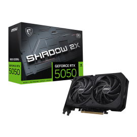 8 GB MSI RTX 5050 SHADOW 2X OC GDDR6 128B DX12 PCIE 5.0 X16 (3XDP 1XHDMI)