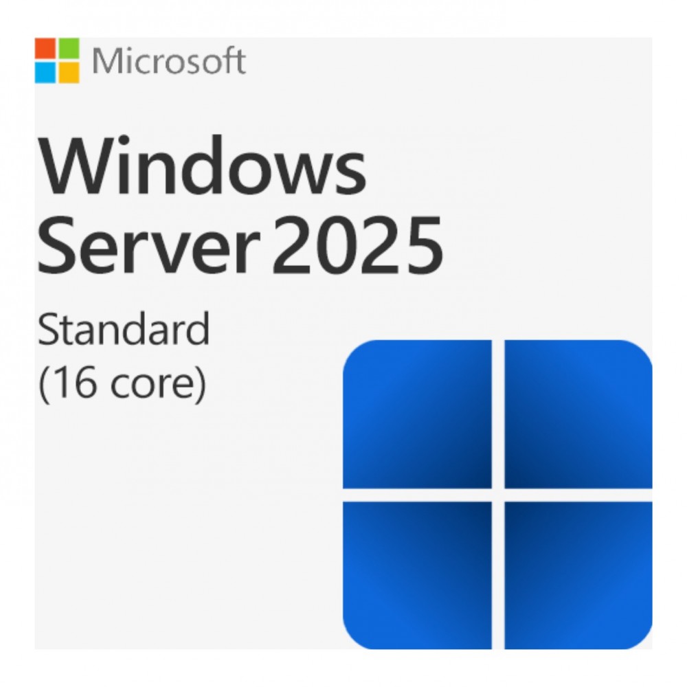 Windows Server 2025 Standard - 16 Core License Pack
