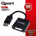 QPORT DISPLAY(M) TO DVI(F) 24+5 ÇEVİRİCİ (Q-DPD)