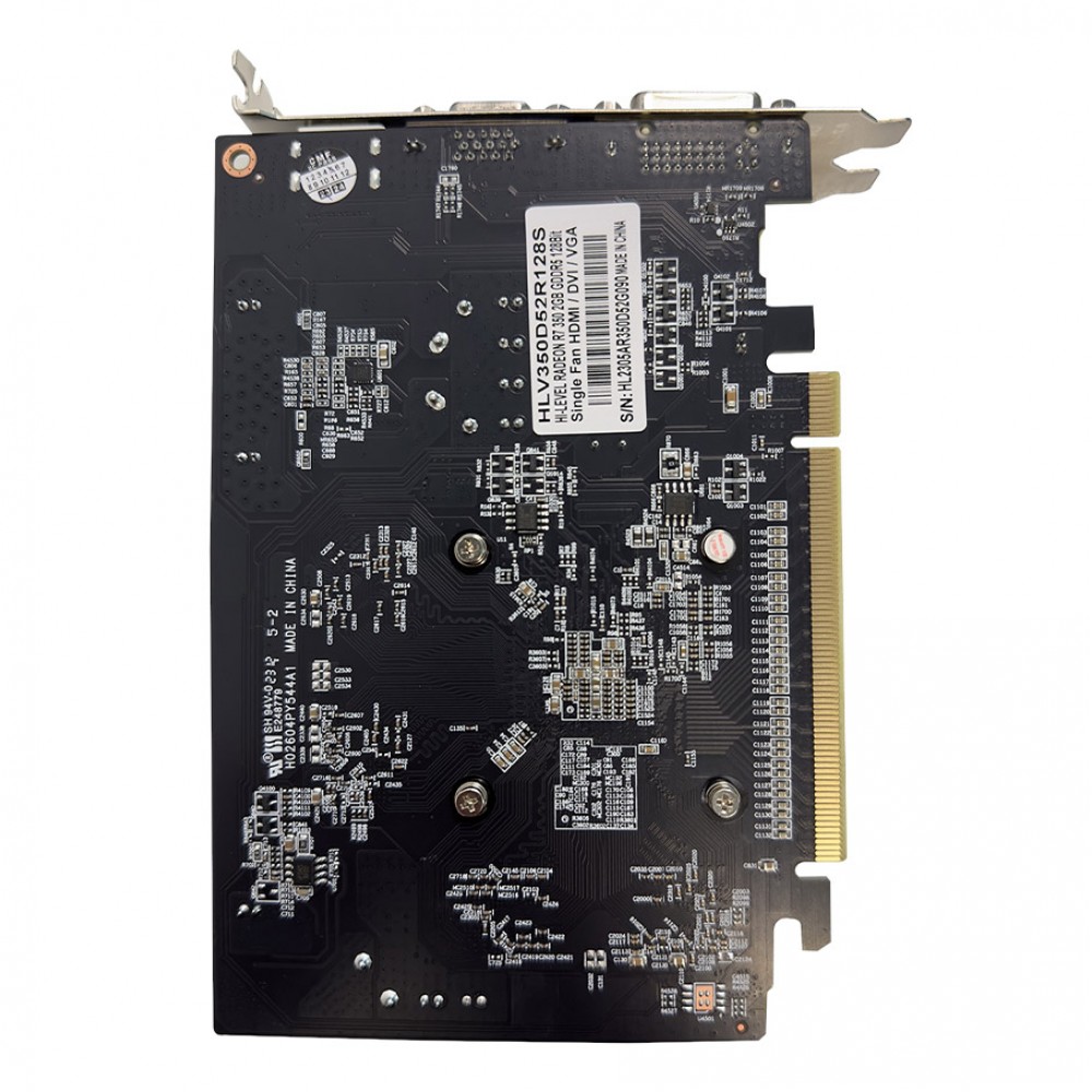 4 GB HI-LEVEL RADEON RX 550 GDDR5 128Bit Single Fan DP/HDMI/DVI