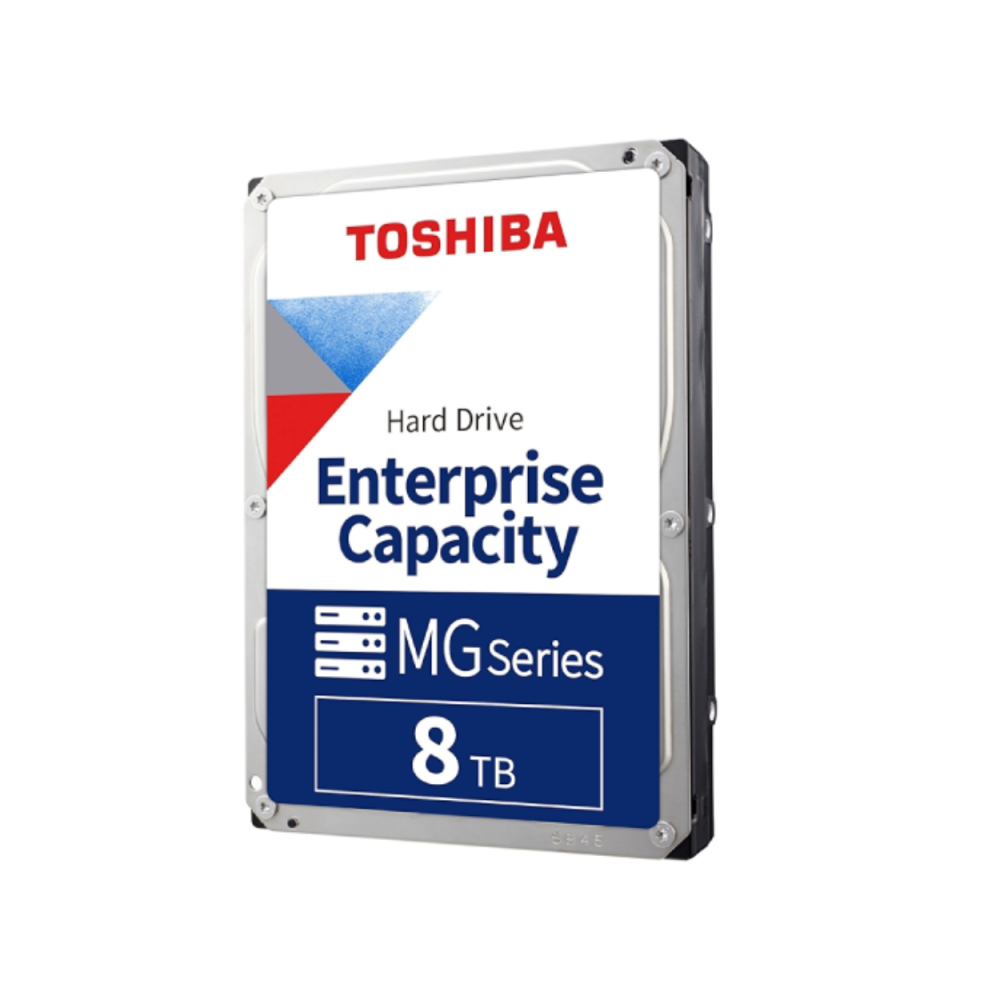TOSHIBA MG Enterprise 8 TB 7200RPM 512MB 7/24 RV Güvenlik ve Nas  HDD