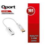 QPORT DISPLAY to HDMI ÇEVİRİCİ (Q-DP-HDB)