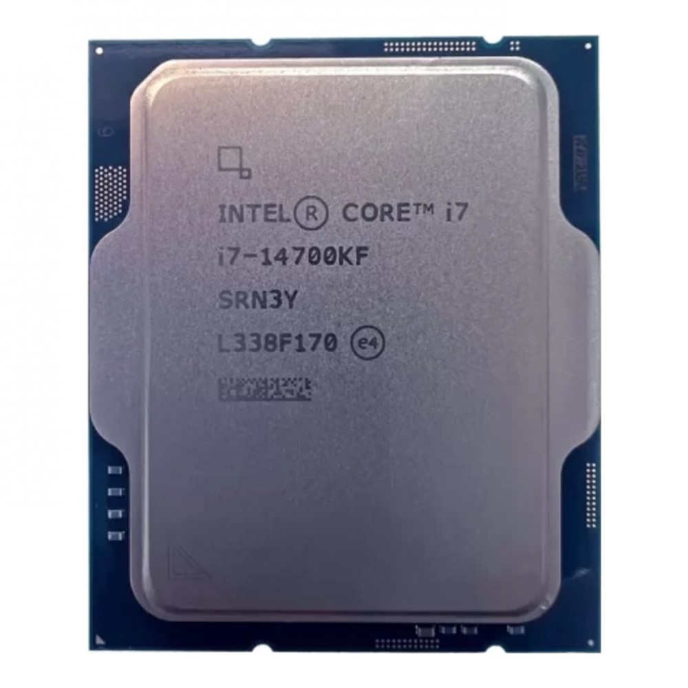 INTEL Raptor Lake i7-14700KF TRAY VGA'sız, FANSIZ 20C 3,40/5.50Ghz 33MB LGA1700
