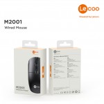 LECOO M2001 SİYAH USB KABLOSUZ MOUSE