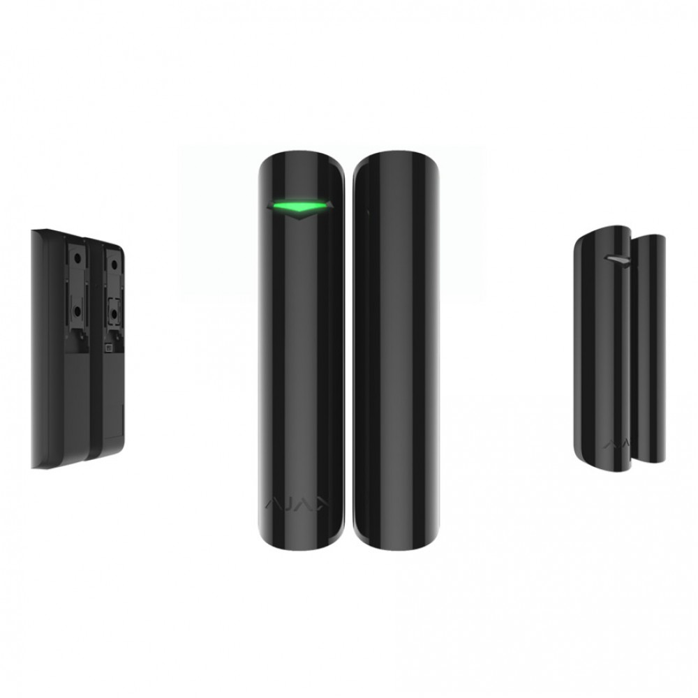 AJAX DoorProtect Plus - Siyah (Manyetik Kapı Dedektörü)