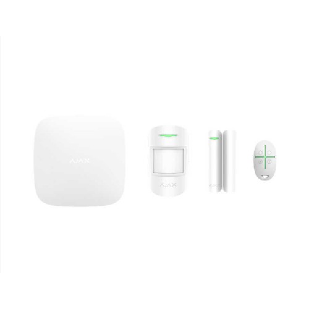AJAX  Kablosuz Alarm Kiti (StarterKit Plus - Beyaz)