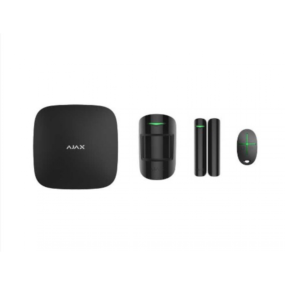 AJAX  Kablosuz Alarm Kiti (StarterKit Plus - Siyah)