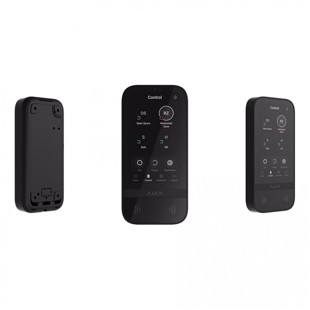 AJAX Keypad TouchScreen - Siyah