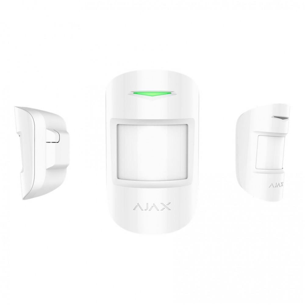 AJAX MotionProtect Plus (Kablosuz PIR Dedektör - Beyaz)
