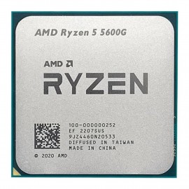 AMD Ryzen 5 5600G 3.9GHz 16MB AM4 TRAY (FANSIZ) (65W) +RADEON GRAPHICS.