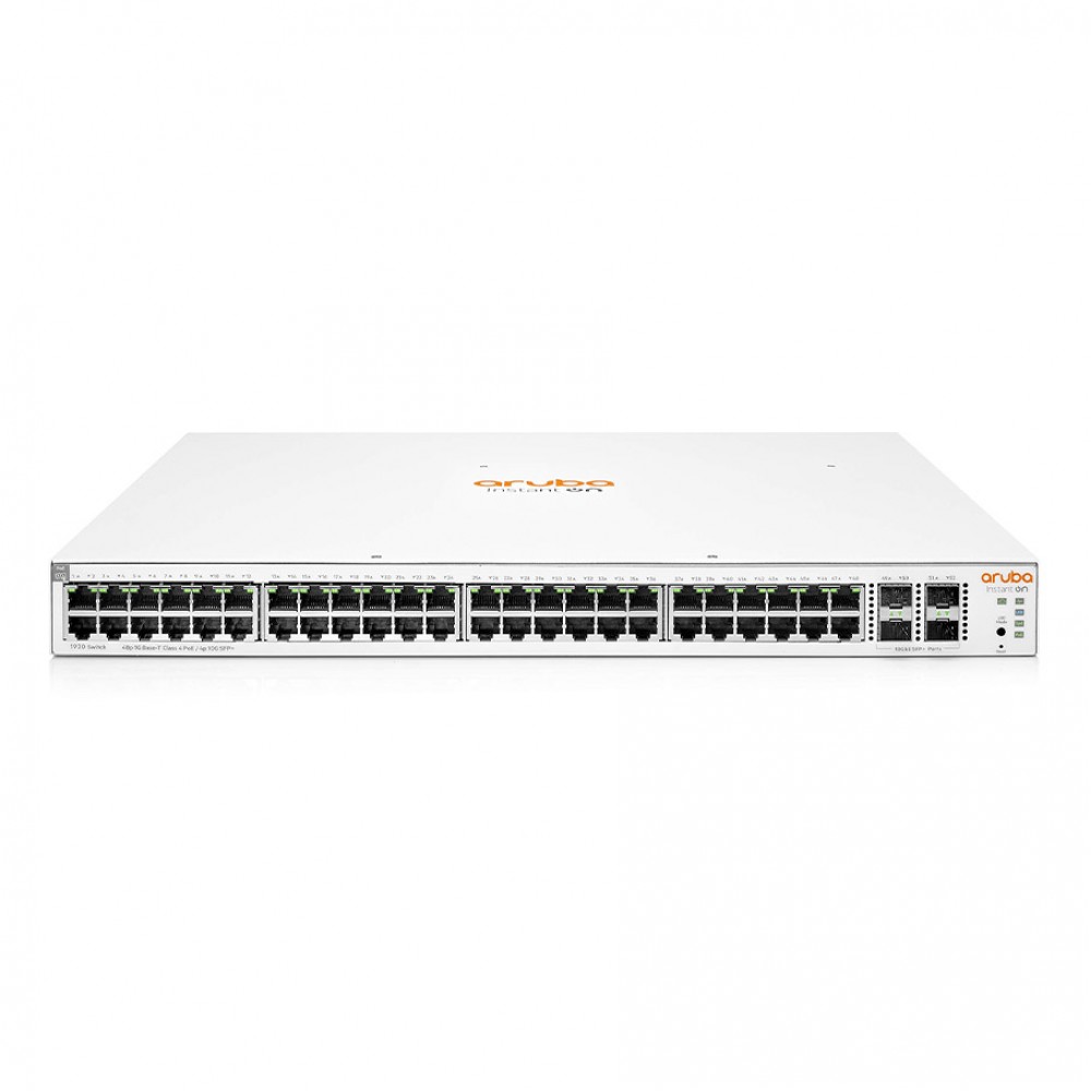 ARUBA JL686B 1930-48G 48GE PoE+ Port (370W), 4x10G SFP+ Yönetilebilir Switch
