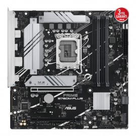 ASUS PRIME B760M-PLUS LGA1700 DDR5 7200 2x M2 USB3.2 AURA RGB 2.5Gbit LAN mATX