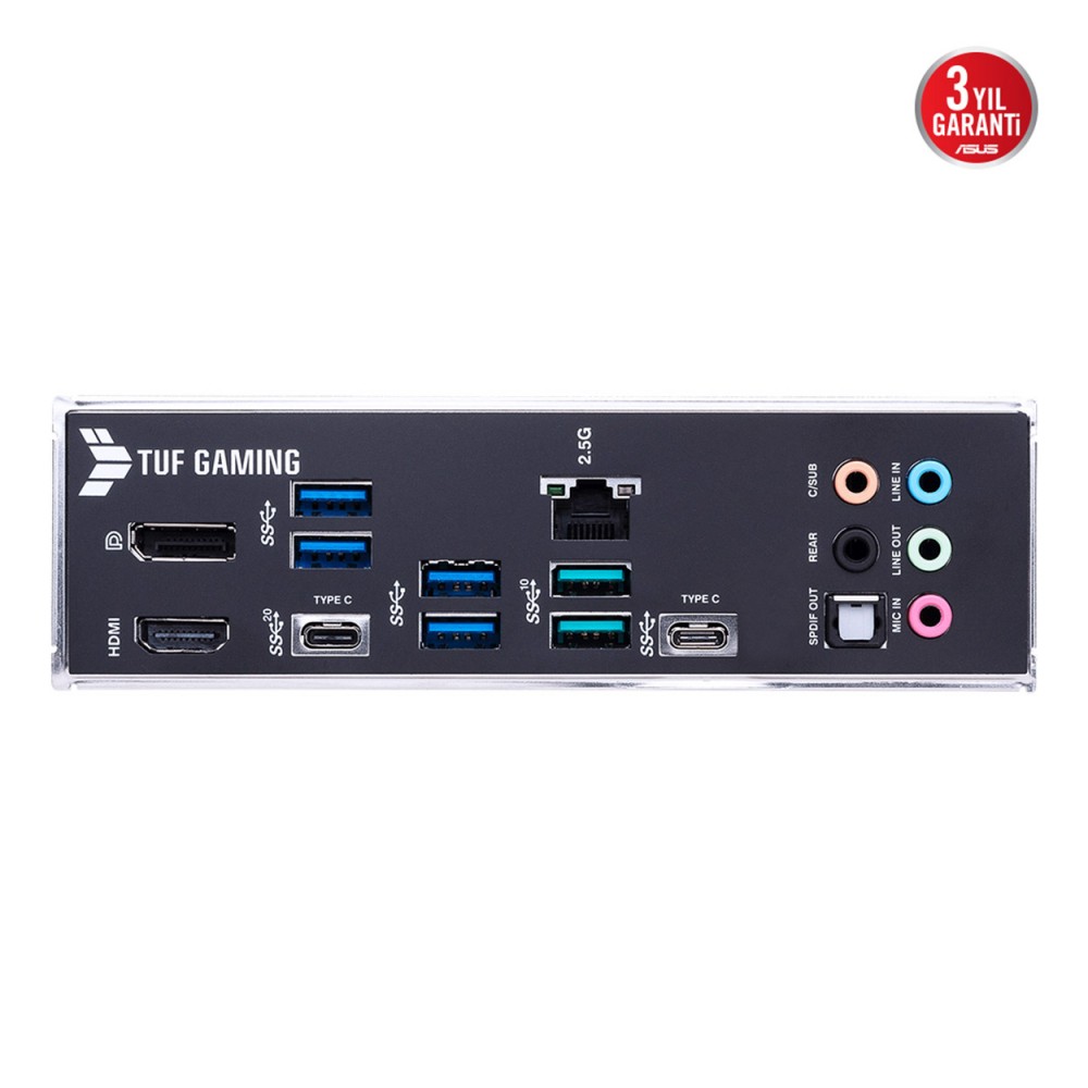 ASUS TUF GAMING Z690-PLUS Intel Z690 LGA1700 DDR5 6000 DP HDMI 4x M2 USB3.2 AURA