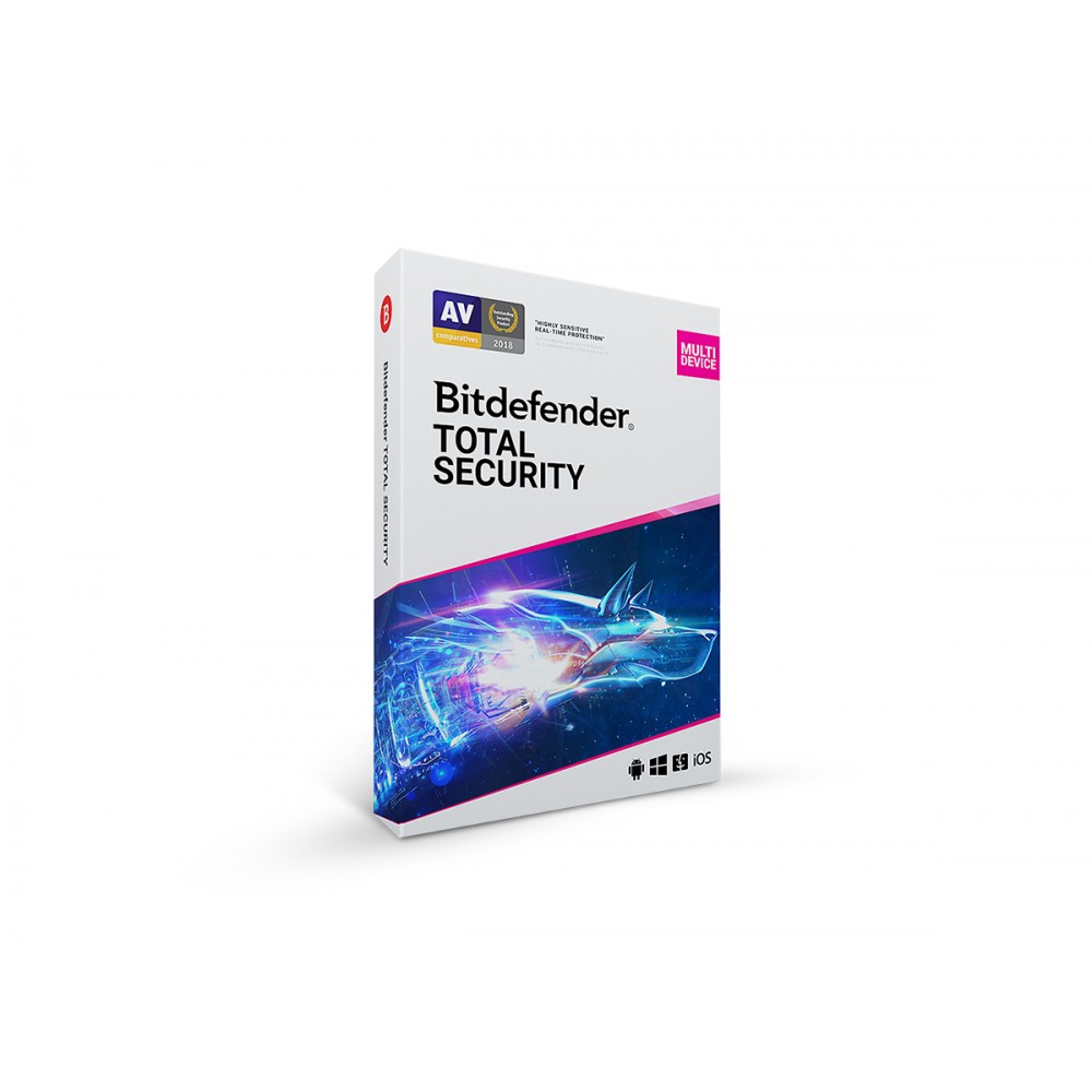 Bitdefender Total Security    5 Kullanıcılı / 1 YIL