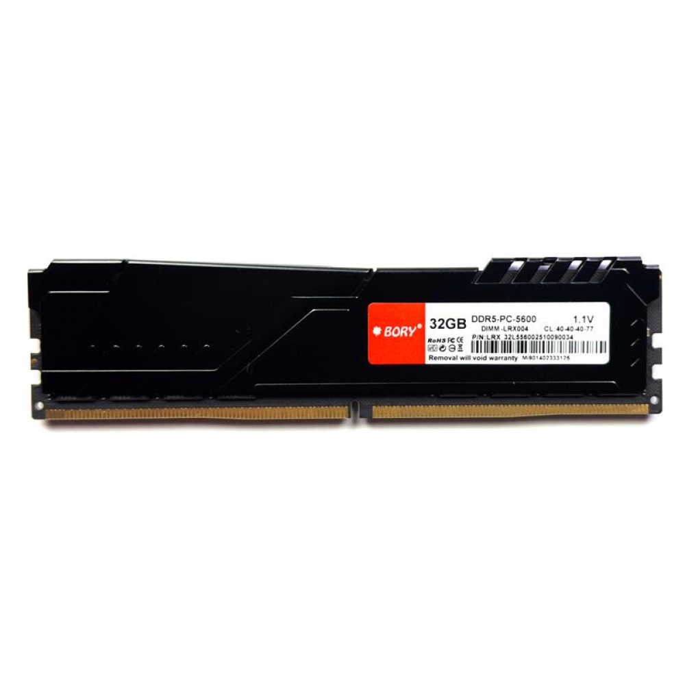 BORY 32GB DDR5 5600MHz CL40 1.1v Soğutuculu Kutulu PC Ram