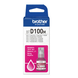 BROTHER BTD100M Magenta Kırmızı Şişe Mürekkep 5.000 Sayfa (D100M)