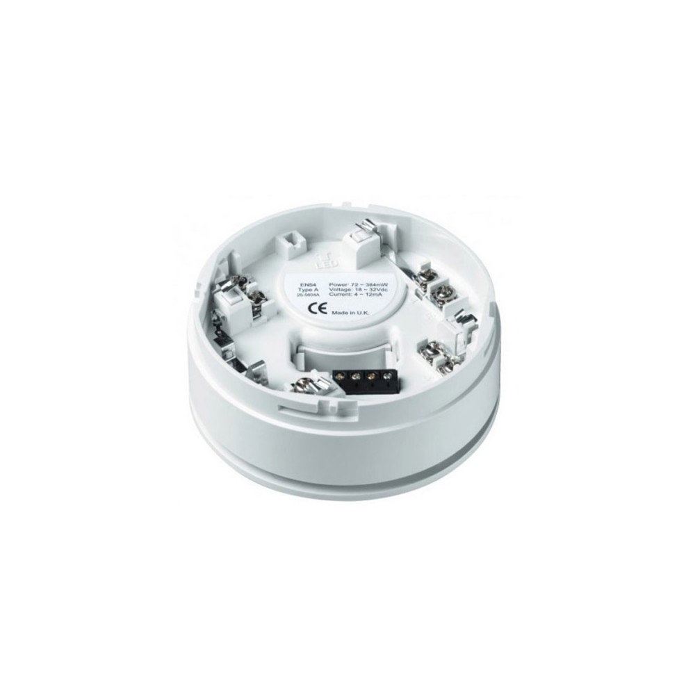COOPER CAB300 Adreslenebilir Soket Tipi Elektronik Siren, 95dB, Dahili Kısa Devr