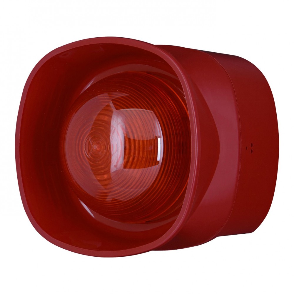 COOPER CASB383 Elektronik Adreslenebilir Flaşörlü Elektronik Siren, 100dB,