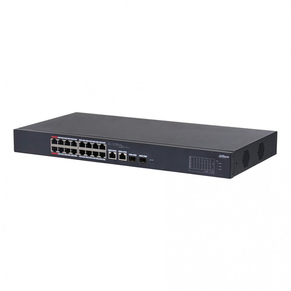 DAHUA CS4218-16ET-190 18-Port Cloud Managed Desktop Switch with 16-Port PoE