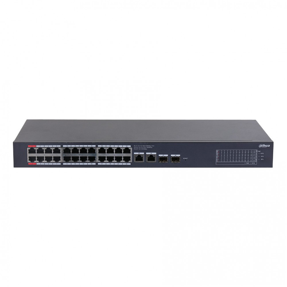 DAHUA CS4228-24GT-240 28-Port Cloud Managed Desktop Gigabit Switch 24-PoE