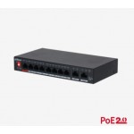 DAHUA PFS3010-8GT-96 8GE PoE Port (96W), 2GE Uplink Switch